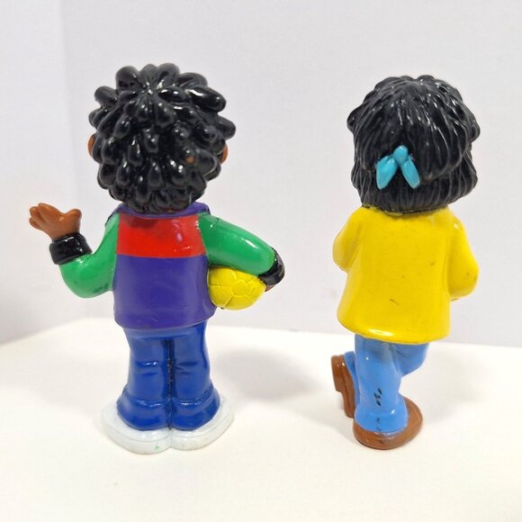 The Puzzle Place 51993 1994 3" PBS PVC Figures Boys & Girls - Picture 6 of 16